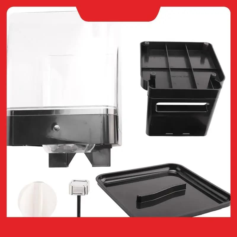 3.7L Grano Dispenser Serbatoio Macchina per cereali Lattine per alimenti Scatola di immagazzinaggio Frutta secca Snack Può Contenitore Cucina di casa Barattoli Strumenti