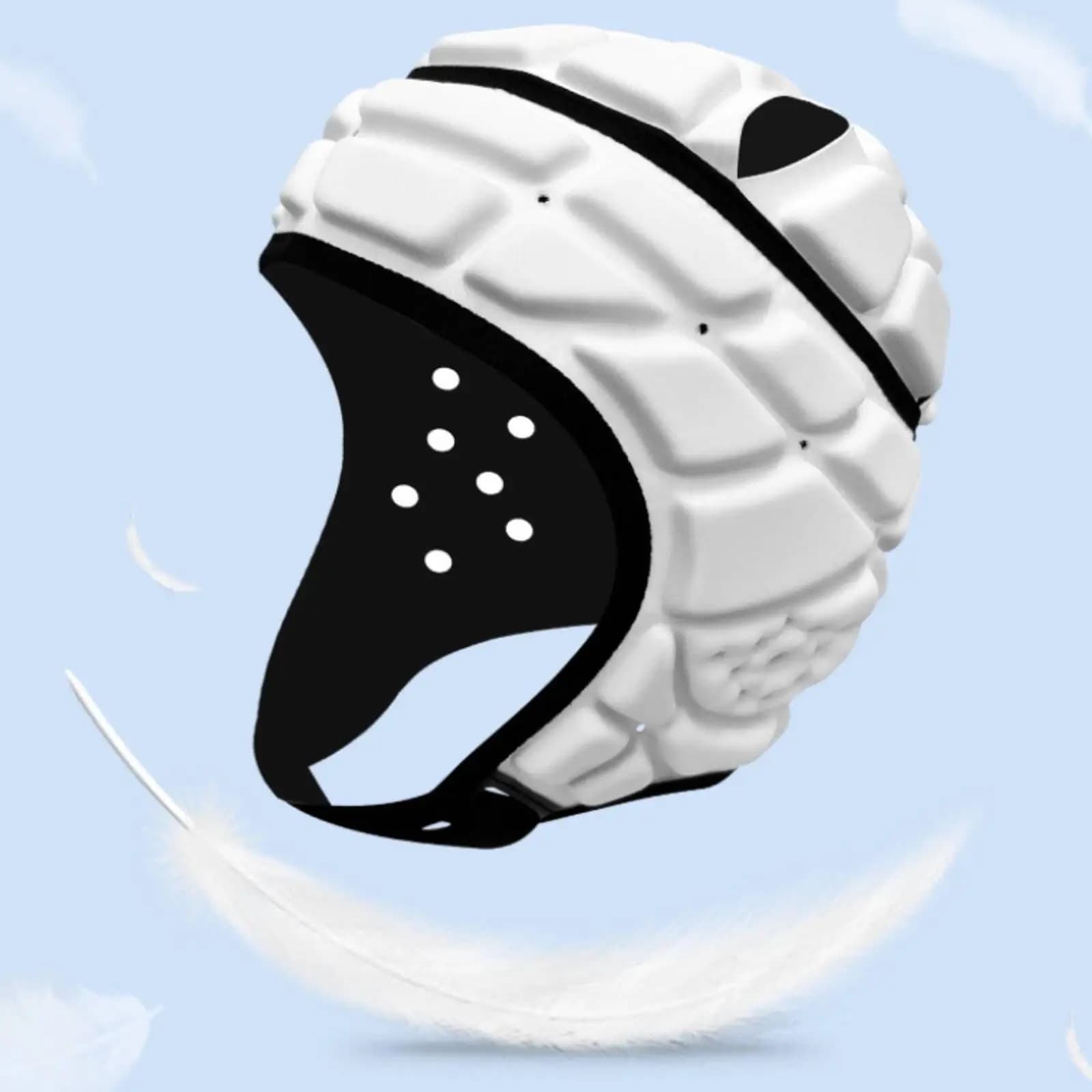 Ventilation Holes Foam Children Sports Headgear Padded Helmet for Soccer Rugby Roller Skating and Skiing Safe Activity