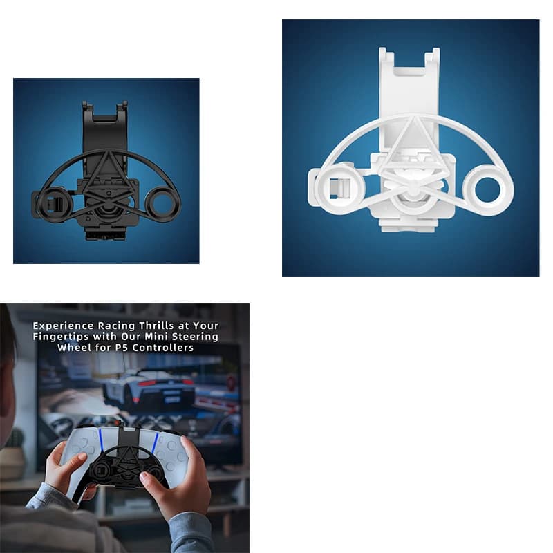 For PS5 controller mini steering wheel Gamepad racing steering wheel P5 accessories