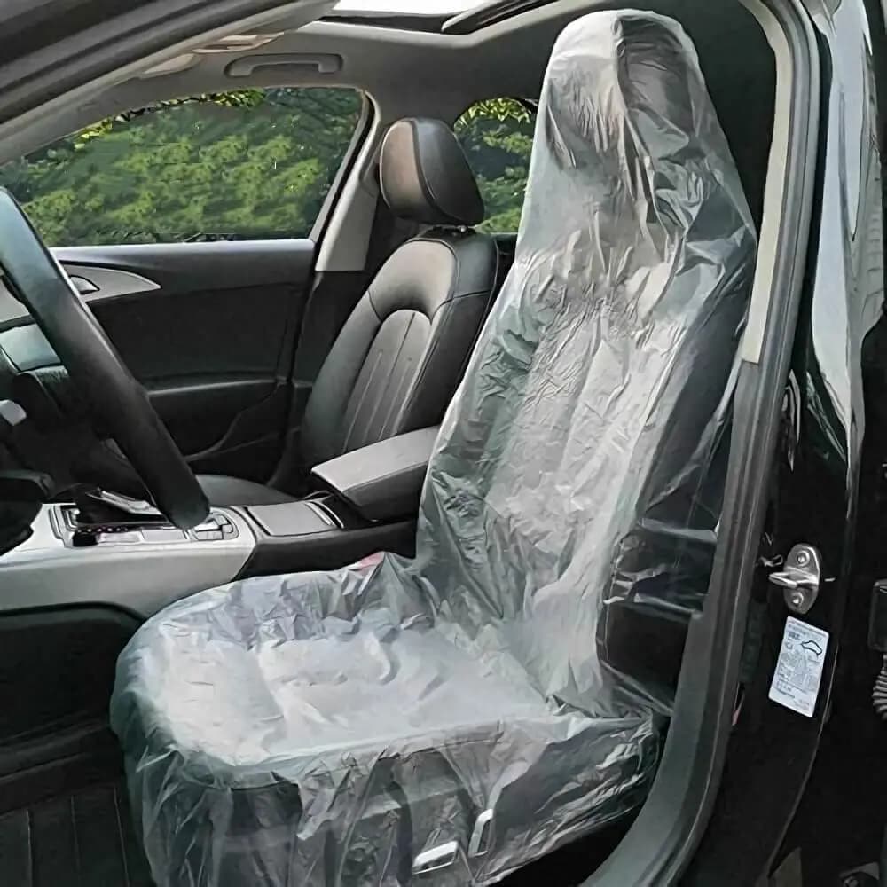 200 Disposable Cover Parts, Universal Plastic Covers for Auto and Air