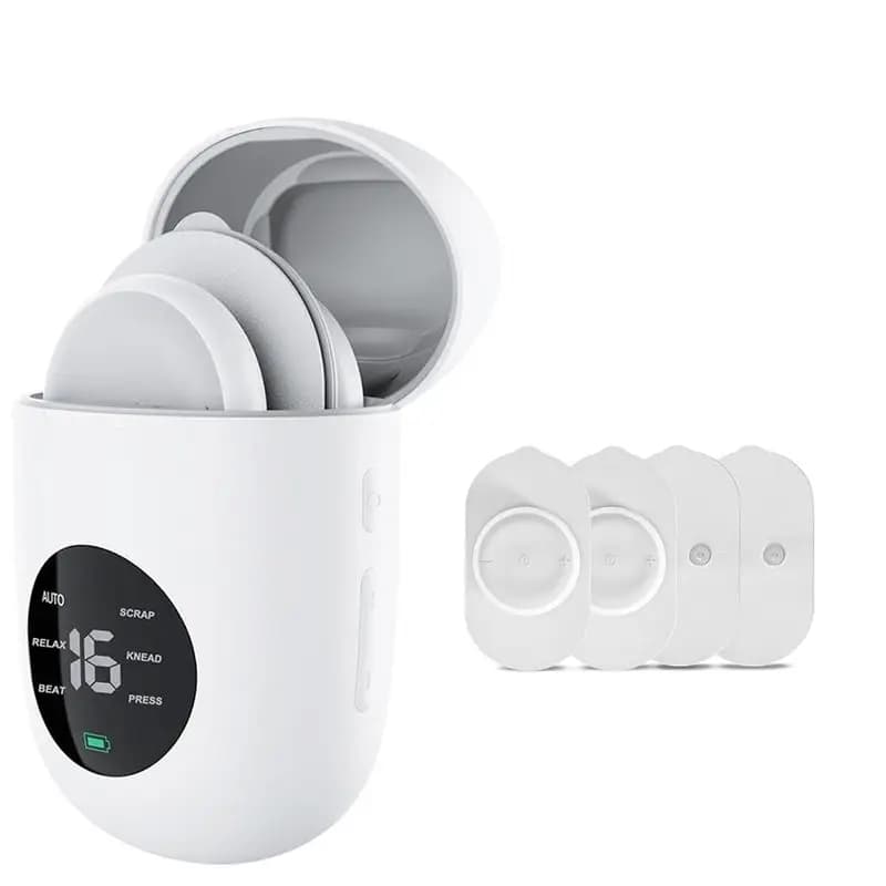 【NUOVO A39M】 Stimolatore Muscolare Wireless TENS per Sollievo dal Dolore a Schiena, Sciatica e Spalle, Massaggiatore Portatile per Schiena, Spalle, Gambe