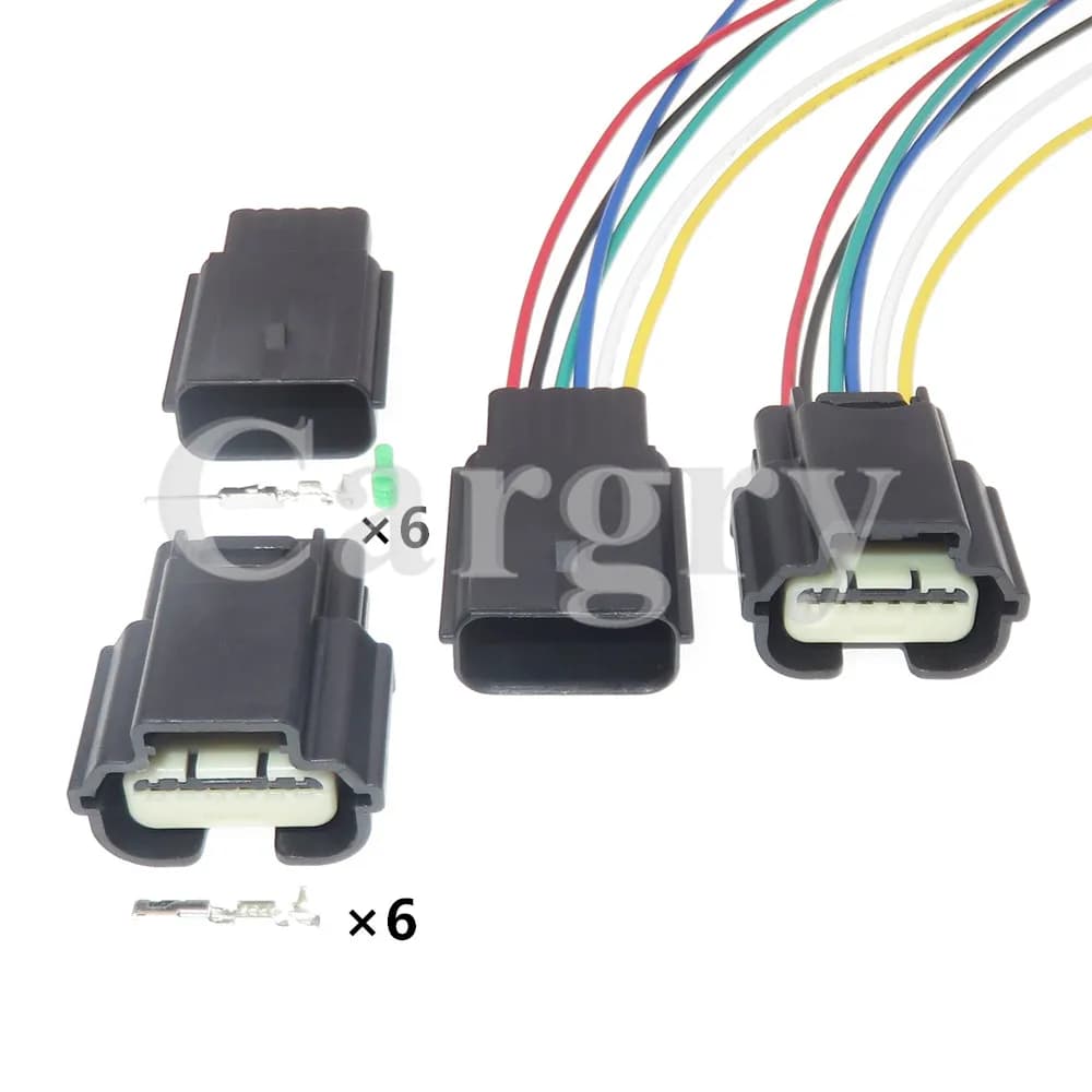 1 Set 6P 31403-6110 31403-6112 31404-7110 34975-6160 parti del connettore di modifica dell'auto presa del cavo del misuratore di portata d'aria automobilistico