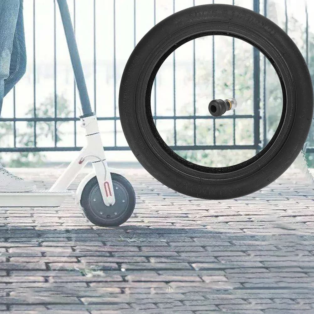 /8.5 /Inch /50/75-6.1 Tubeless Tyre Black Rubber Tire For For Xiaomi For M365 Electric Scooter Replacement Part Outdoor Sports A