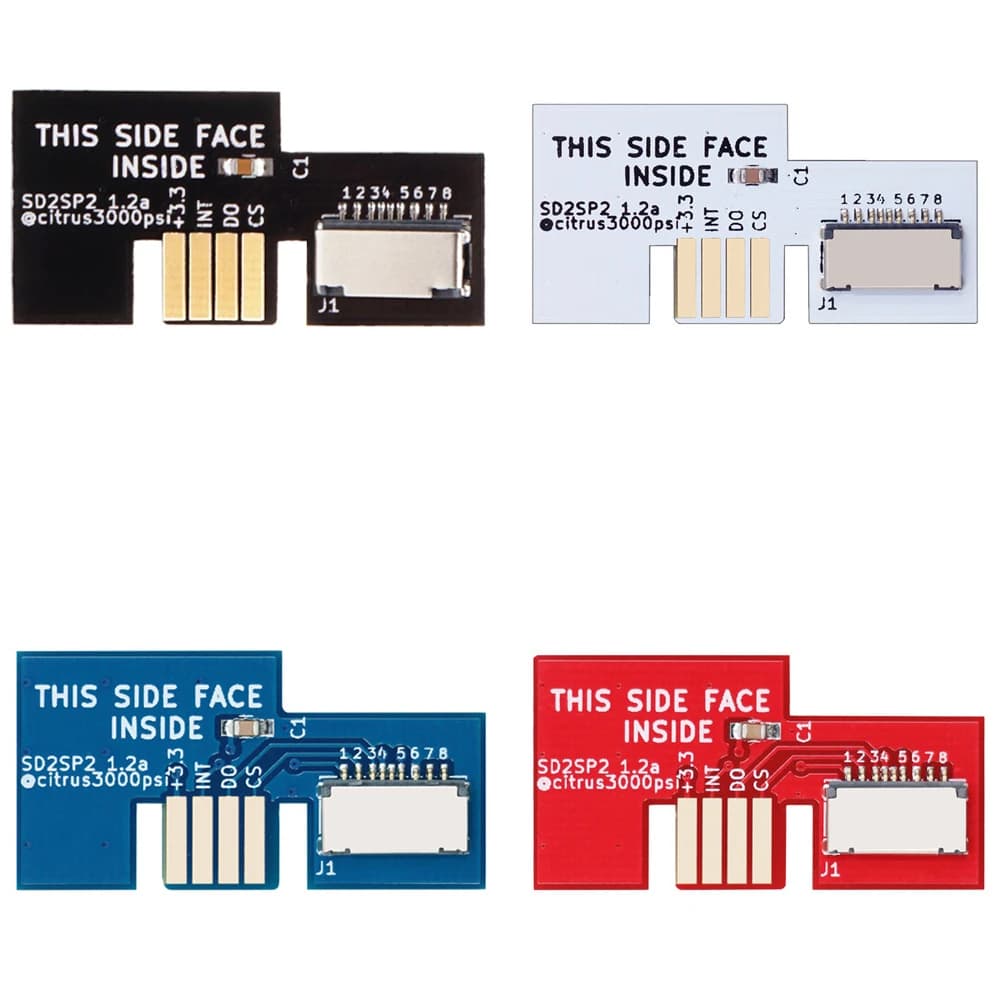 Adattatore di ricambio per NGC SD2SP2 GameCube SD SP2, lettore di schede Micro SD e TF, accesso facilitato per console GB.