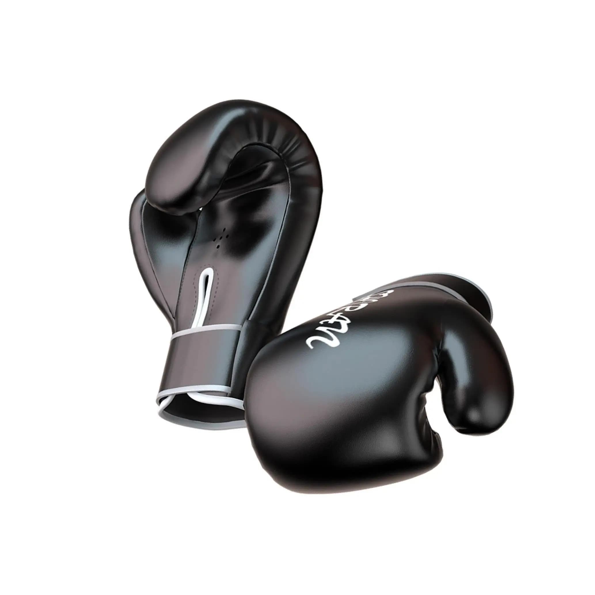 Sparring Muay Thai Boxing Training Gloves 10oz Nero Gloves