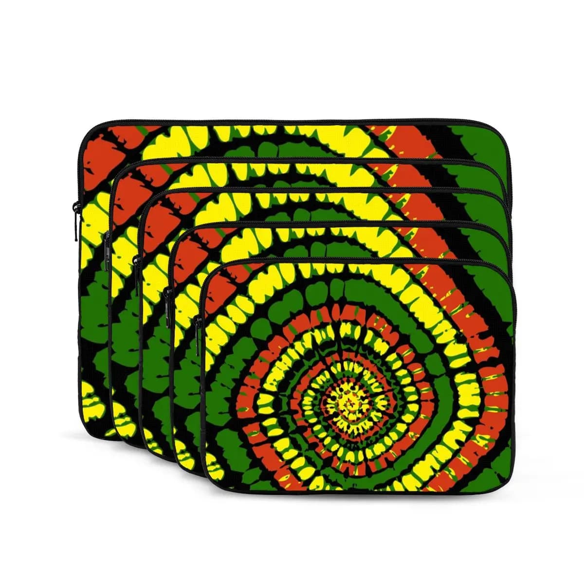 Custodia per laptop per notebook Rasta Tie Dye Custodia per custodia per notebook da 10 12 13 15 17 pollici Custodia antiurto per tablet
