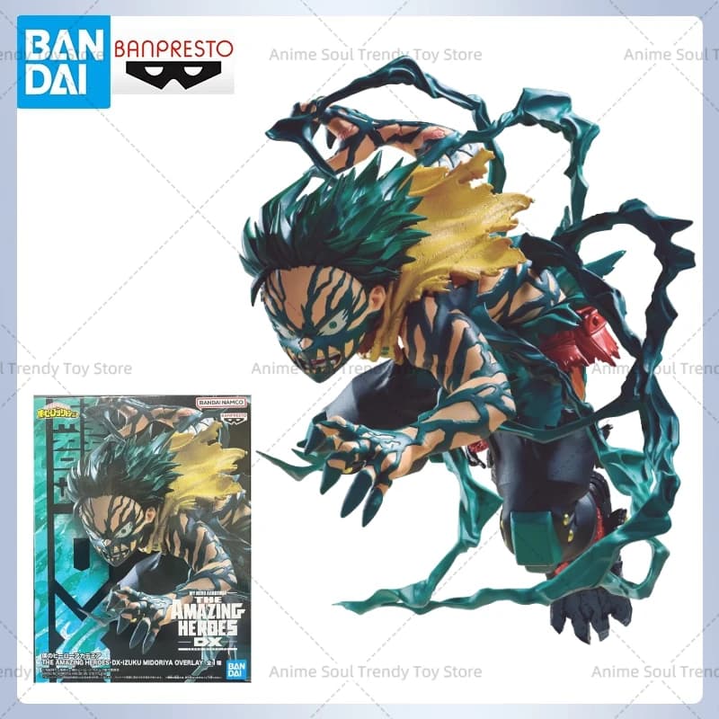 Originale BANDAI BANPRESTO THE INCREDIBILE HEROES DX IZUKU MIDORIYA OVERLAY Action Figure Giocattoli Il mio eroe Academia DEKU Modello AS