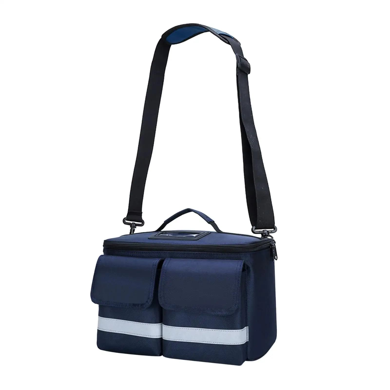 Borsa per kit di pronto soccorso Custodia vuota Borsa di pronto soccorso per escursionismo in ufficio Viaggi blu scuro