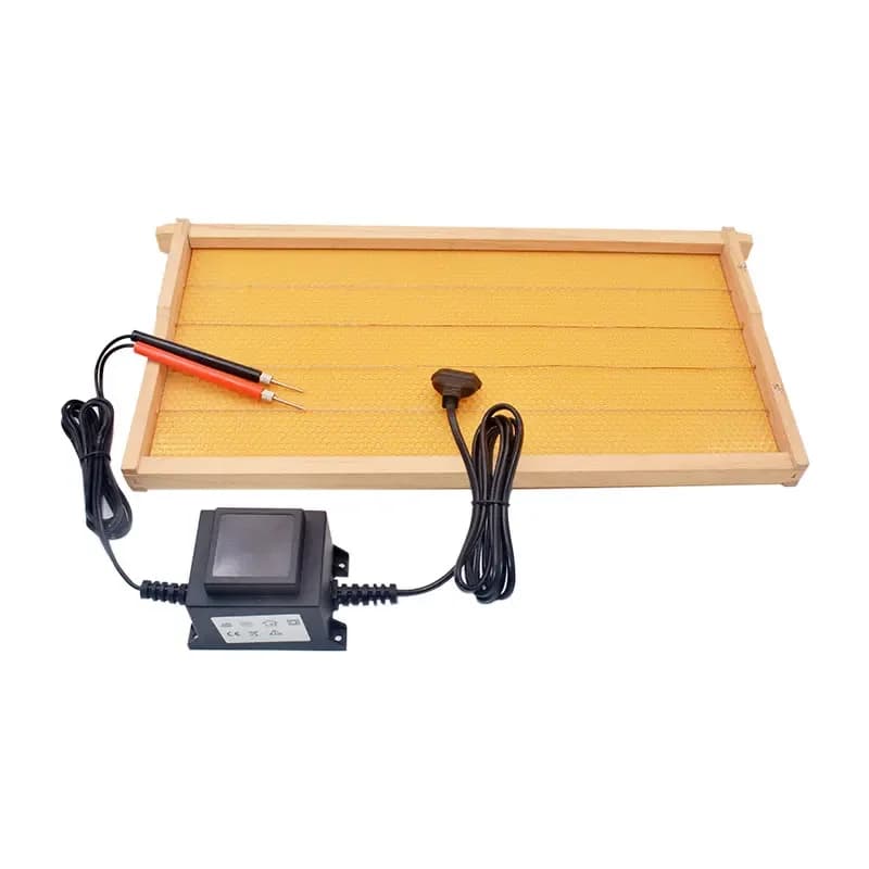 Dispositivo di riscaldamento per incastonatore elettrico Trasformatore per incastonatore di cera elettrico Saldatura per incordare fogli di fondotinta Accessori per l'apicoltura