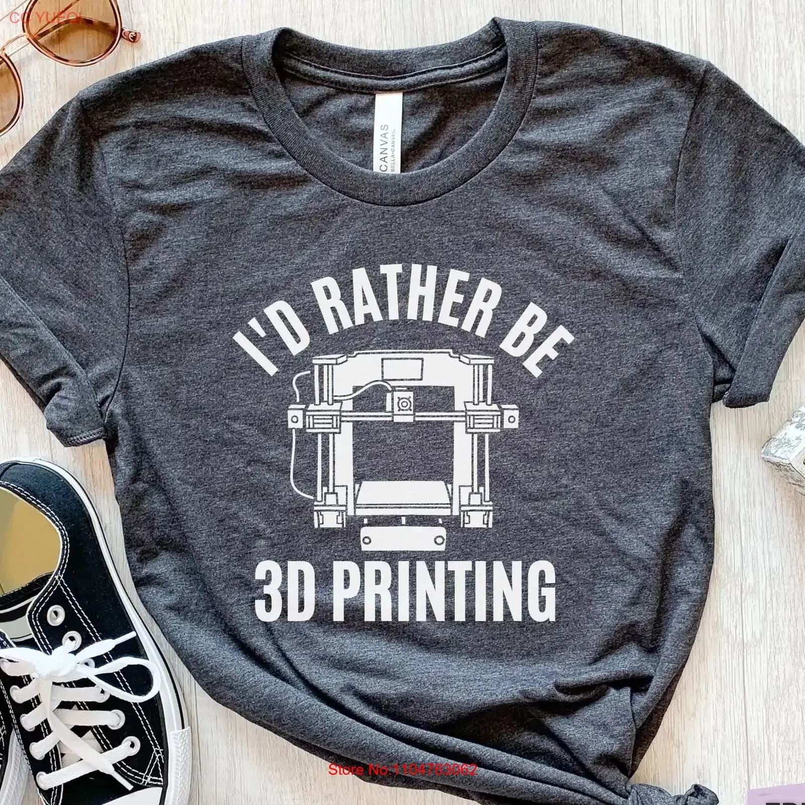 3D Printing T Shirt s Funny Additive Manufacturing Printer Maker Three D vintage Washed Comfortable streetwear homme Versatile