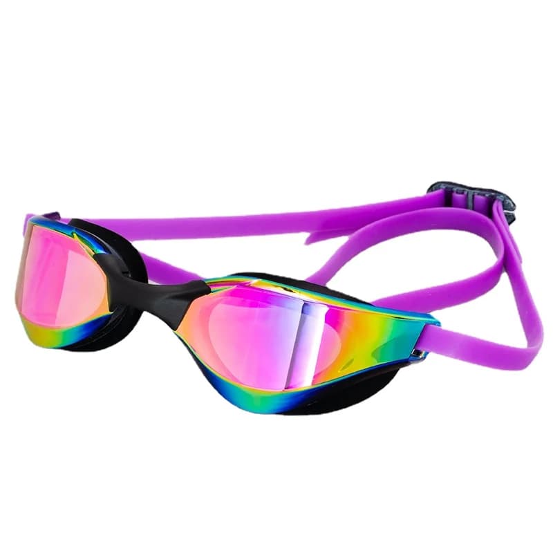 Nuovo Silicone professionale gara impermeabile placcatura Anti-fog nuoto occhiali Anti-uv uomini donne occhiali nuoto occhiali