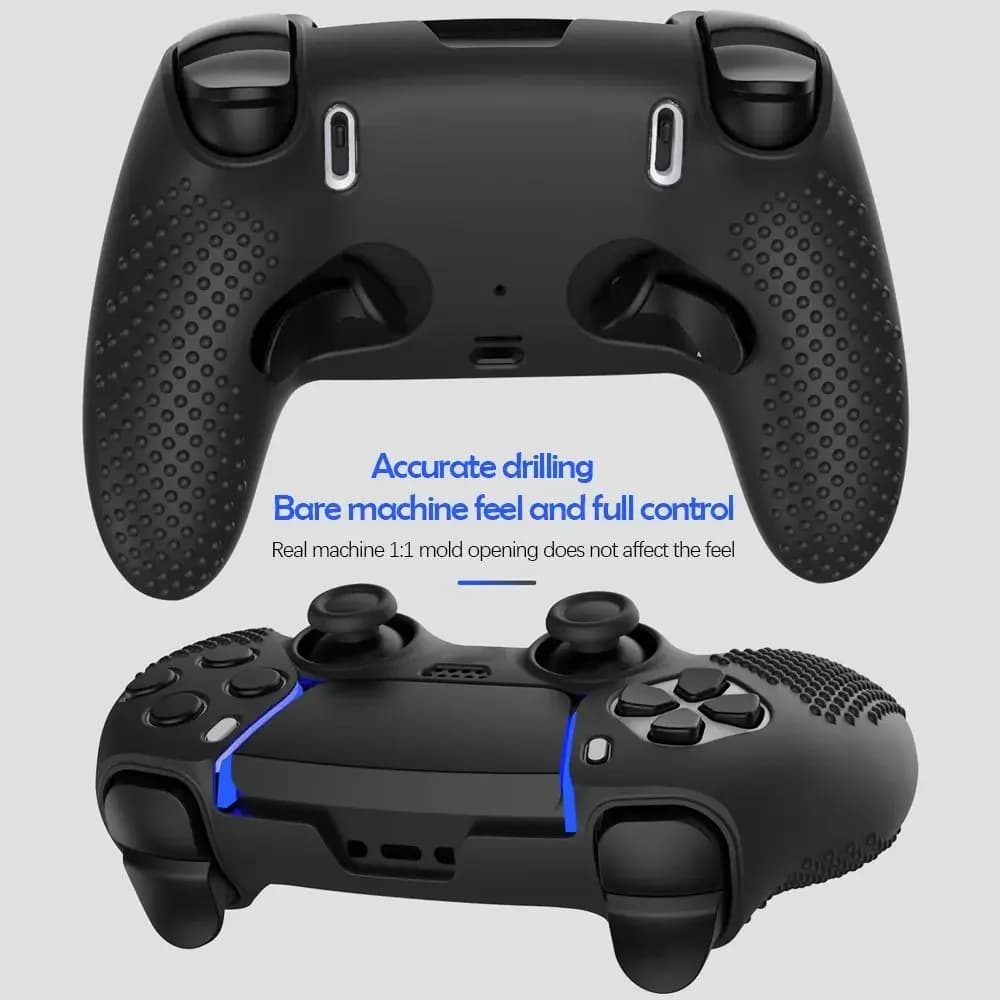 Accessori morbidi in silicone resistente Custodia protettiva Custodia protettiva Proteggi guscio Gamepad Custodia per controller di gioco per PS5