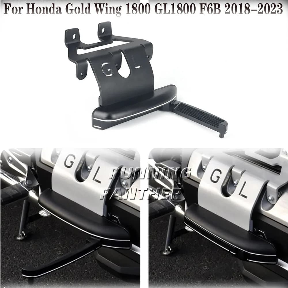 Poggiapiedi Per Honda Gold Wing 1800 GL1800 F6B 2018-2023 Moto Pieghevole Regolabile Pedale Pioli Copertura di Protezione Del Motore