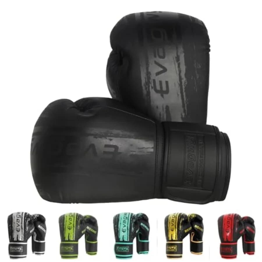 Boxing Gloves for Men and Women Pro Training Sparring Suitable for Boxing Kickboxing MMA Fighting Adult Heavy Punching Bag Glov