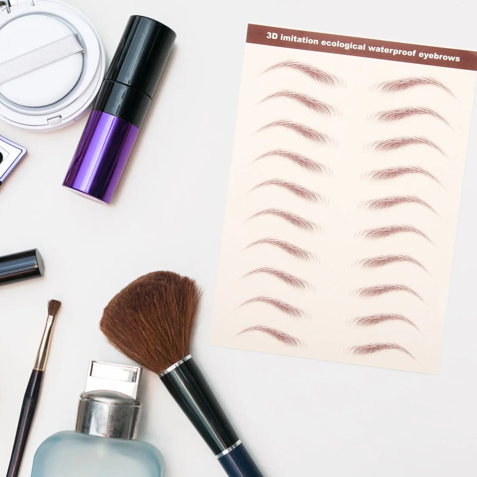 Professional Makeup Brush Set with Synthetic Sets for Funding, Dissolving, Umbrella, Contouring and Lighting