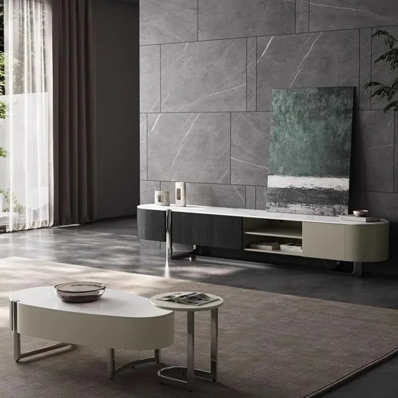 TTT Designer Luxury Tv Stands Monitor Display Nordic Living Room Hallway TV Table Simple Entertainment Archivadores Salon Furnit
