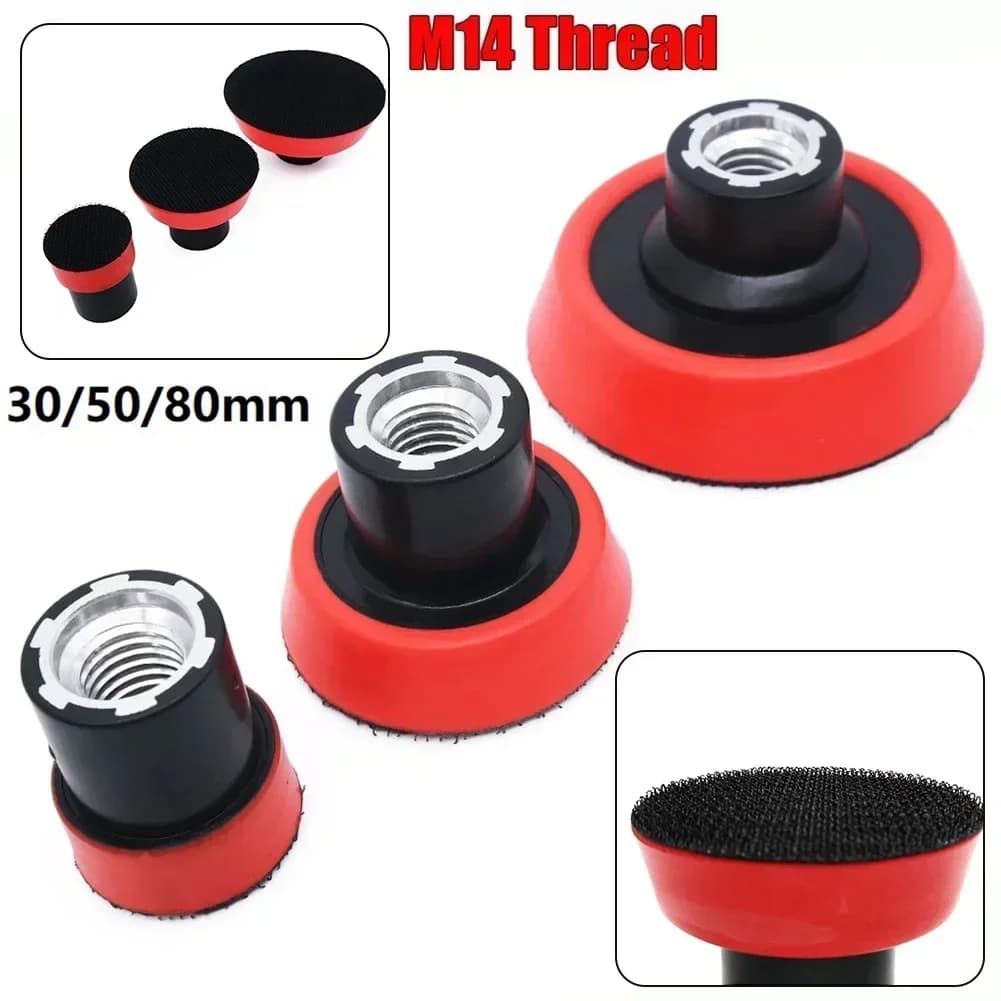1/2/3 inch support plate bearing polishing pad holder for car wash care Sponge pad support disc filler