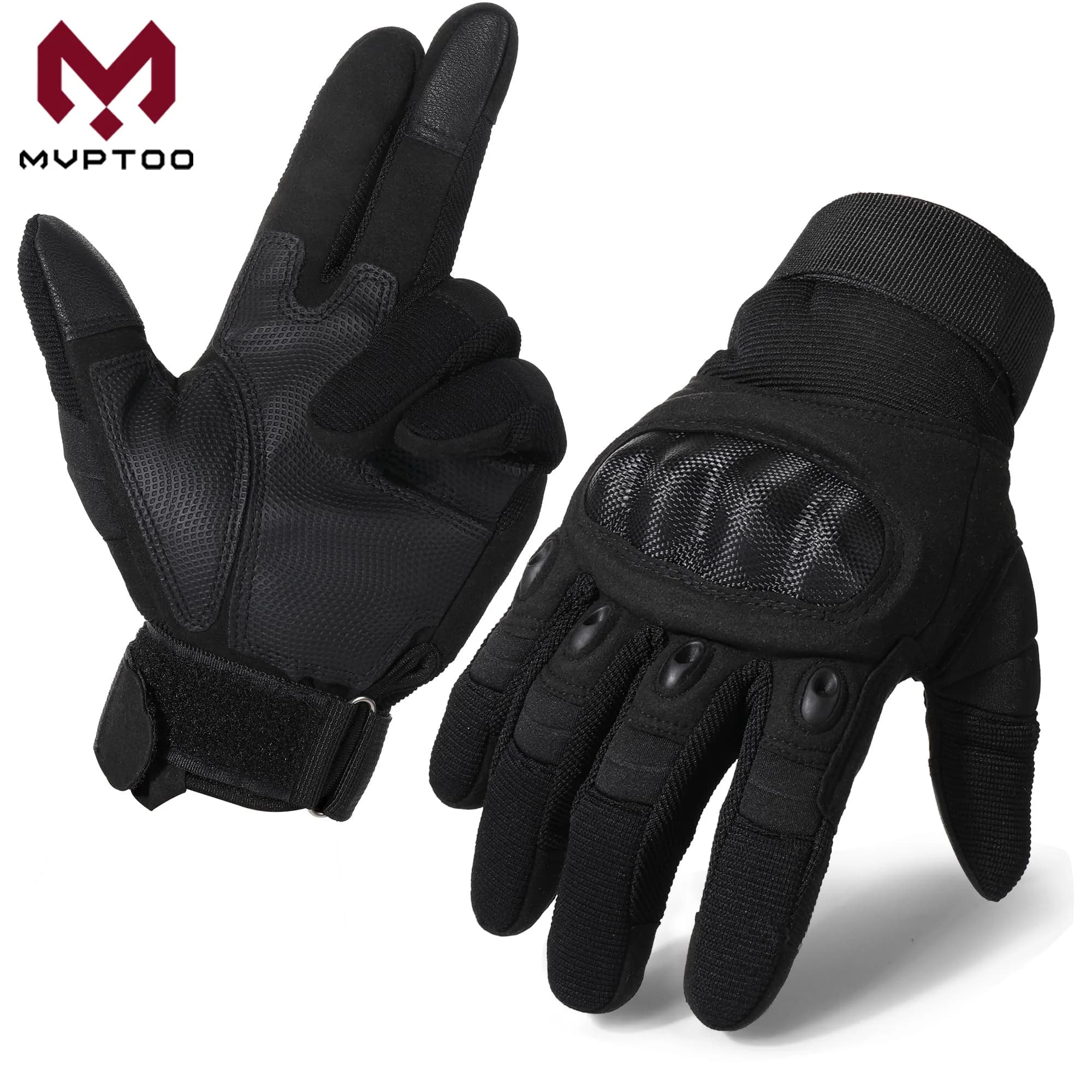 Guanti tattici da esterno Touch Screen Sport Moto Guscio rigido Ciclismo Caccia Tiro Escursionismo Campeggio Combattimento Lavoro Antiscivolo