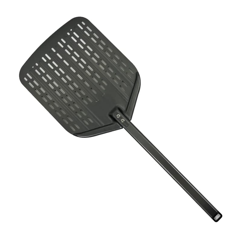 Set di giradischi per pizza perforato in alluminio da 16 pollici per cuocere materiale metallico