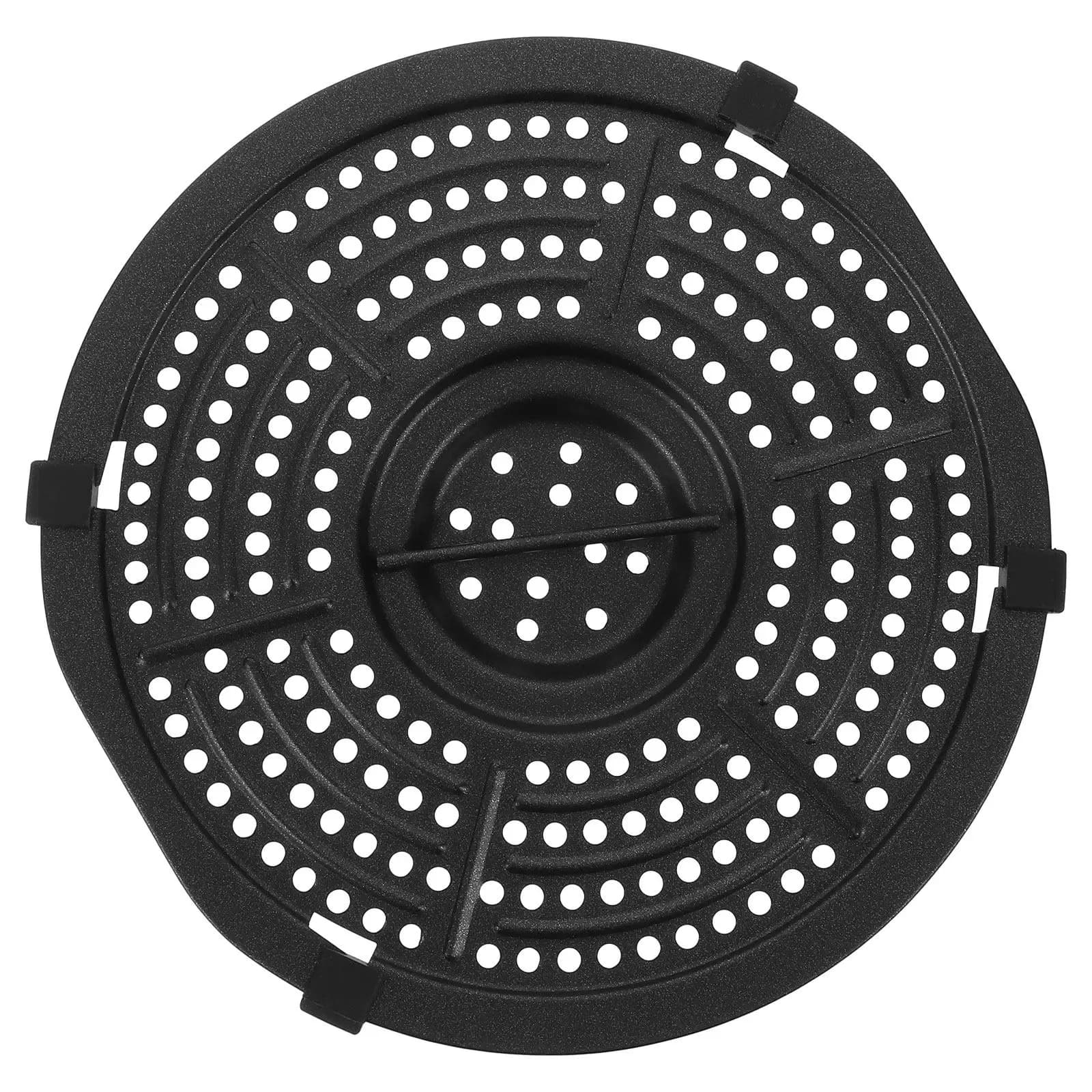 Piastra di Ricambio Antiaderente da 18 cm per Friggitrice ad Aria, Vassoio per BBQ, Bistecche, Patatine Fritte, Pizza, Accessori per Cucina