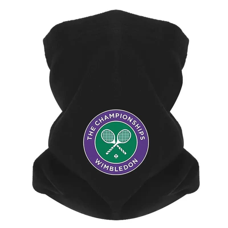 Racchette da tennis palla incrociata cerchio verde Uomo Sciarpa da esterno Maschera Ghetta per il collo Cappello Berretto da donna Copricapo Antivento Mantieni caldo l'inverno Mu