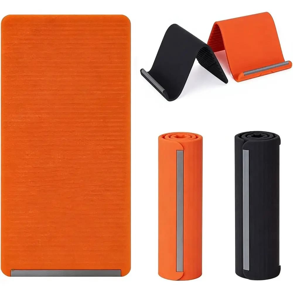 Gifts Flexible Foldable Silicone Phone Holder Non-Slip Portable Airplane Phone Holder Adjustable Desk Stand for Phone Tablet