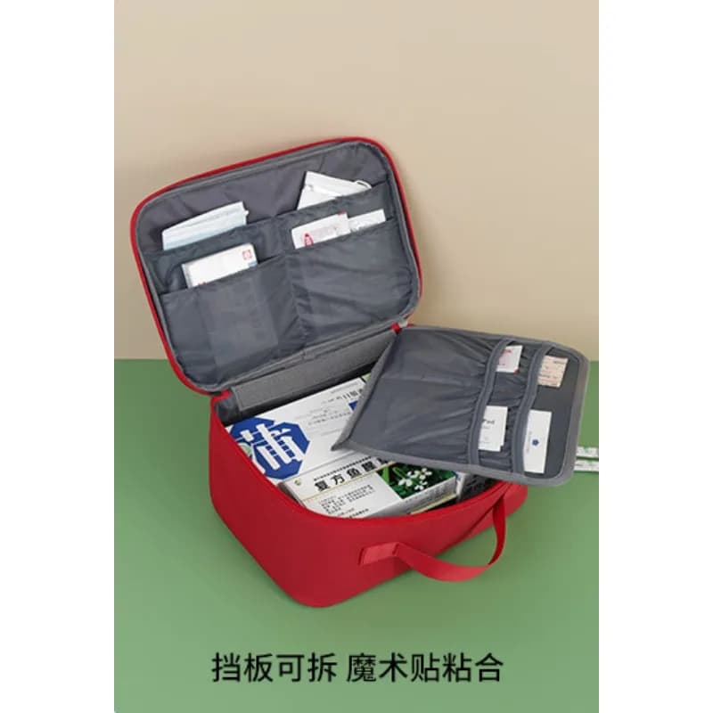 Kit di pronto soccorso per auto da viaggio portatile da campeggio all'aperto custodia per pillole custodia di emergenza campeggio escursionismo sicurezza sopravvivenza