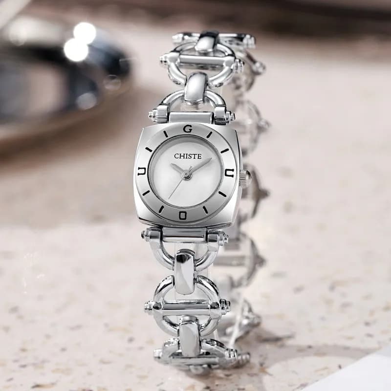 Women's Watch, Elegant Quartz Watch with Casual Bracelet
