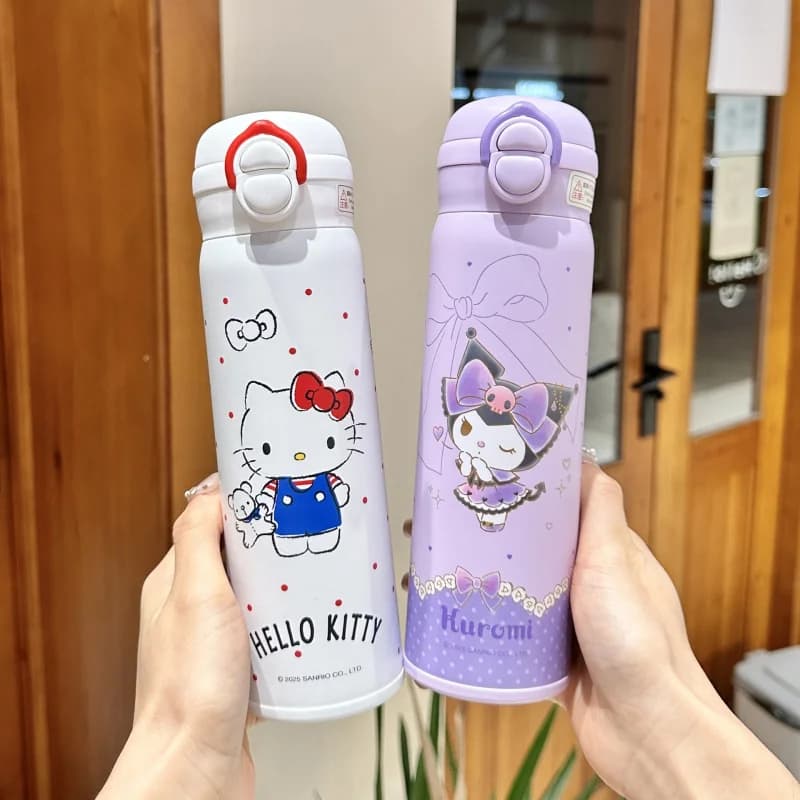 Clownee Cartoon Insulated Water Bottle Designed for Students 316 Stainless Steel Double-Walled Water Bottle