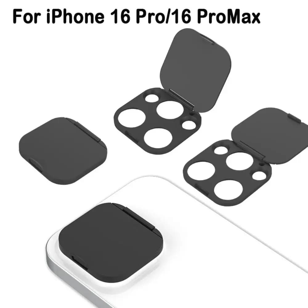 New Protective Back WebCam Cover Plastic Sticker Camera Lens Cap Accessories Camera Privacy Protector for iPhone 16Pro/16 ProMax