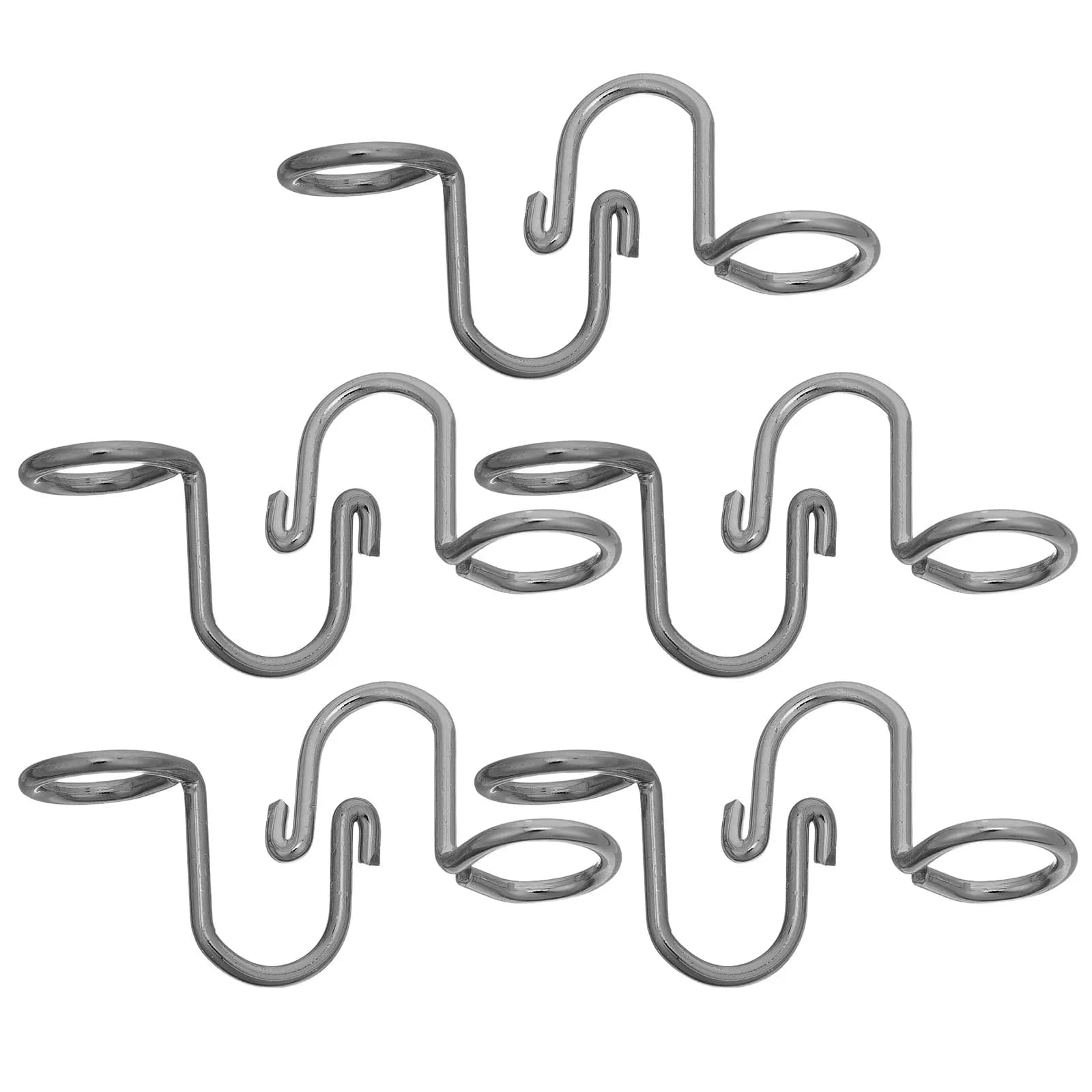 10Pcs Closet Connector Hooks Wardrobe Space Saving Hanger Clips Clothes Hanger Connector Hooks Cascading Clips for Hangers