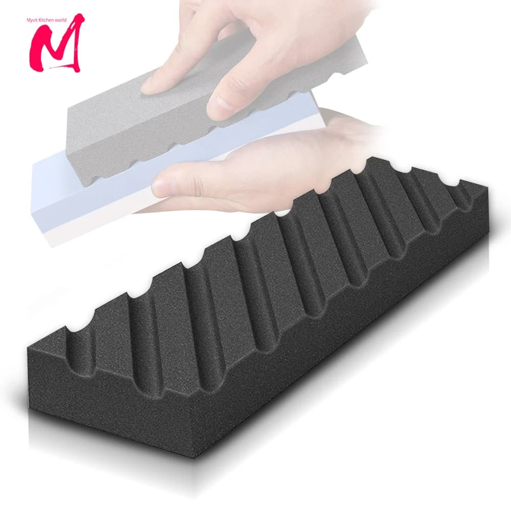 Appiattimento pietra riparazione pietra affilacoltelli acqua piastra pietra per affilare rettifica grossa per affilare coltelli da cucina gadget Wet 320