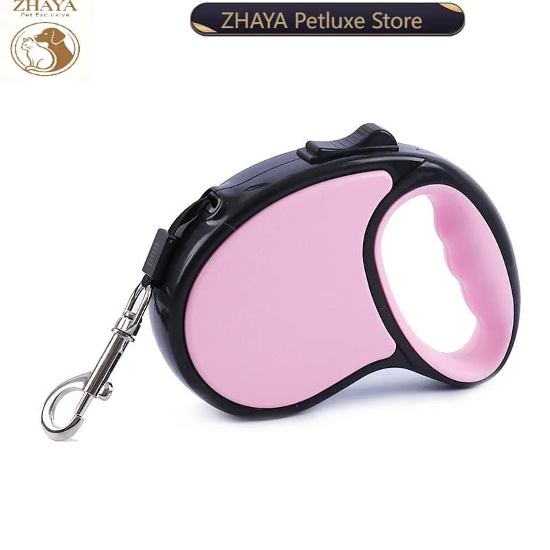 ZHAYA Heavy Duty Retractable Dog Leash Automatic Extendable Pet Lead Rope for Medium Large Dogs Durable Training Walking