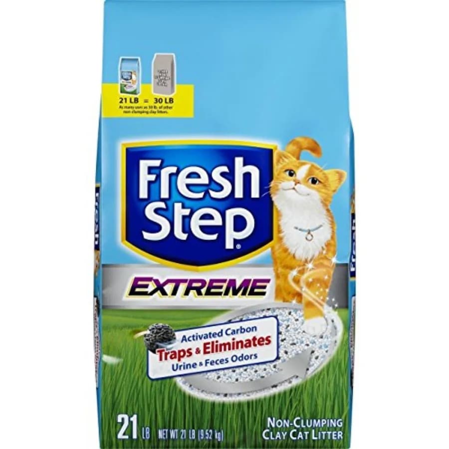 Extreme Clay, n Clumping Cat Litter, Scented, 21 Pounds