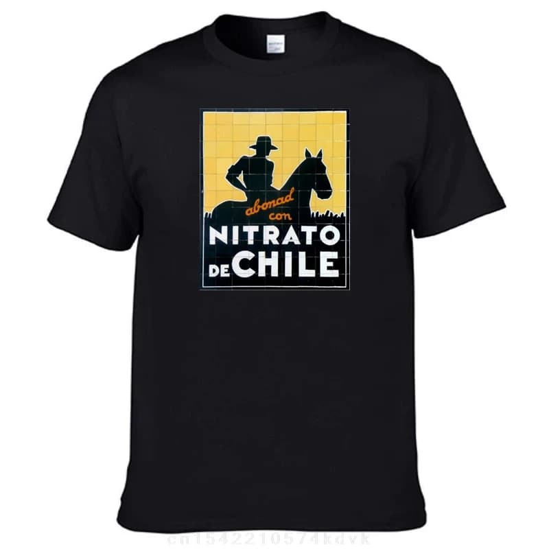 Chile Nitrate - Nitrato de Chile Spanish version T-Shirt custom t shirts tees mens clothing