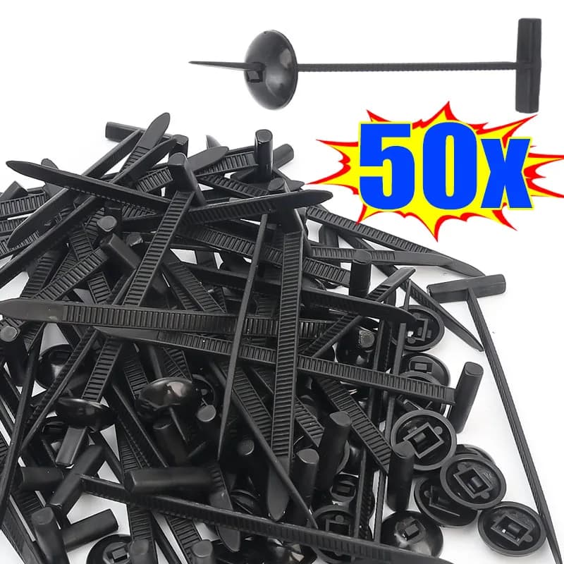 Cinghie in nylon con elementi di fissaggio autobloccanti Clip di fissaggio per autoveicoli Cinghie per fascette con cerniera Accessori per cablaggio di fissaggio
