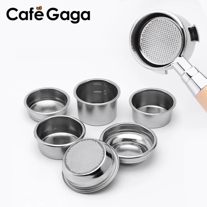 Coffee filter basket 51mm 54mm 58MM Stainless steel replacement for cross-country filter Tools for espresso coffee Accessories Barista