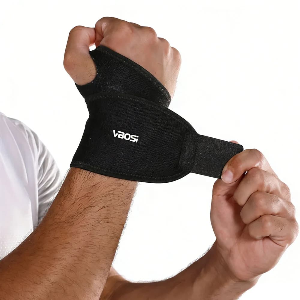 Breathable and Adjustable Neoprene Powder Support for Weight Lifting and Kettlebell