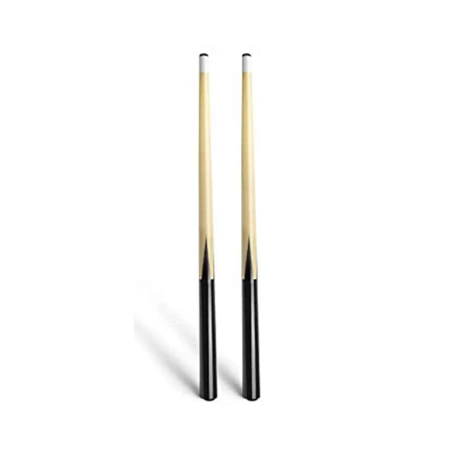 Set di 2 Stecche da Biliardo Mini da 19 Pollici in Legno Duro per
