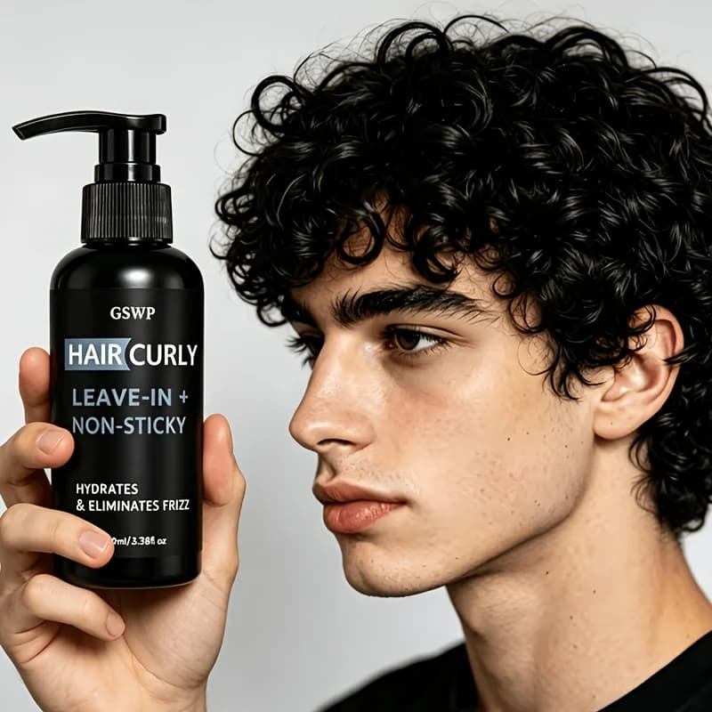 GSWP Curl Defining Cream.Provides long-lasting frizz control, keeps curls moisturized, and offers flexible styling.100ml/200ml