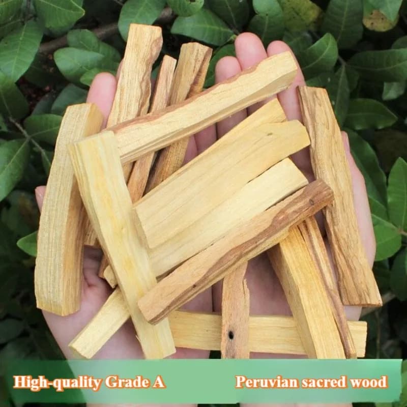 500g di Legno Sacro Peruviano ad Alto Contenuto di Olio, Strisce di Legno Naturale per Aromaterapia, Rilassamento, Yoga, Meditazione e Deodorizzazione