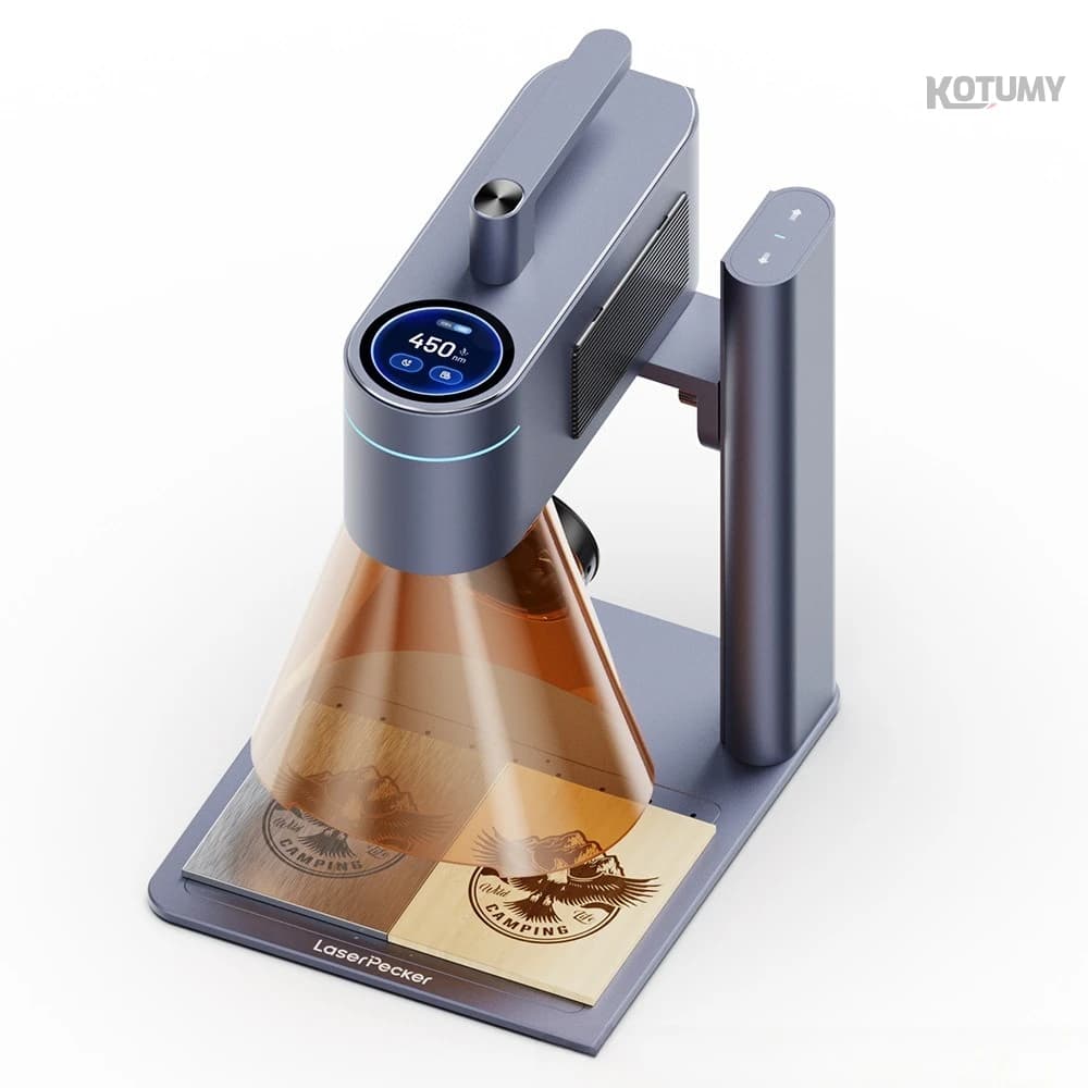 Mini Macchina per Marcatura Laser, Incisore Laser Multifunzionale per Legno e Metallo