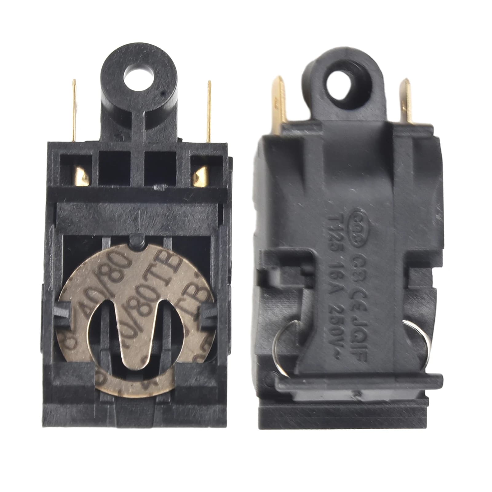 2 pieces power 16A Switch thermostat electric kettle Steam kitchen accessories Automatic shutdown switch