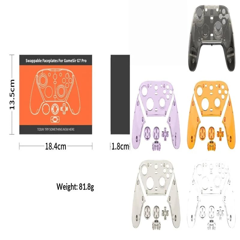 Accessorio per Controller GameSir G7 Pro; Pannello Frontale di Ricambio e Custodia Magnetica
