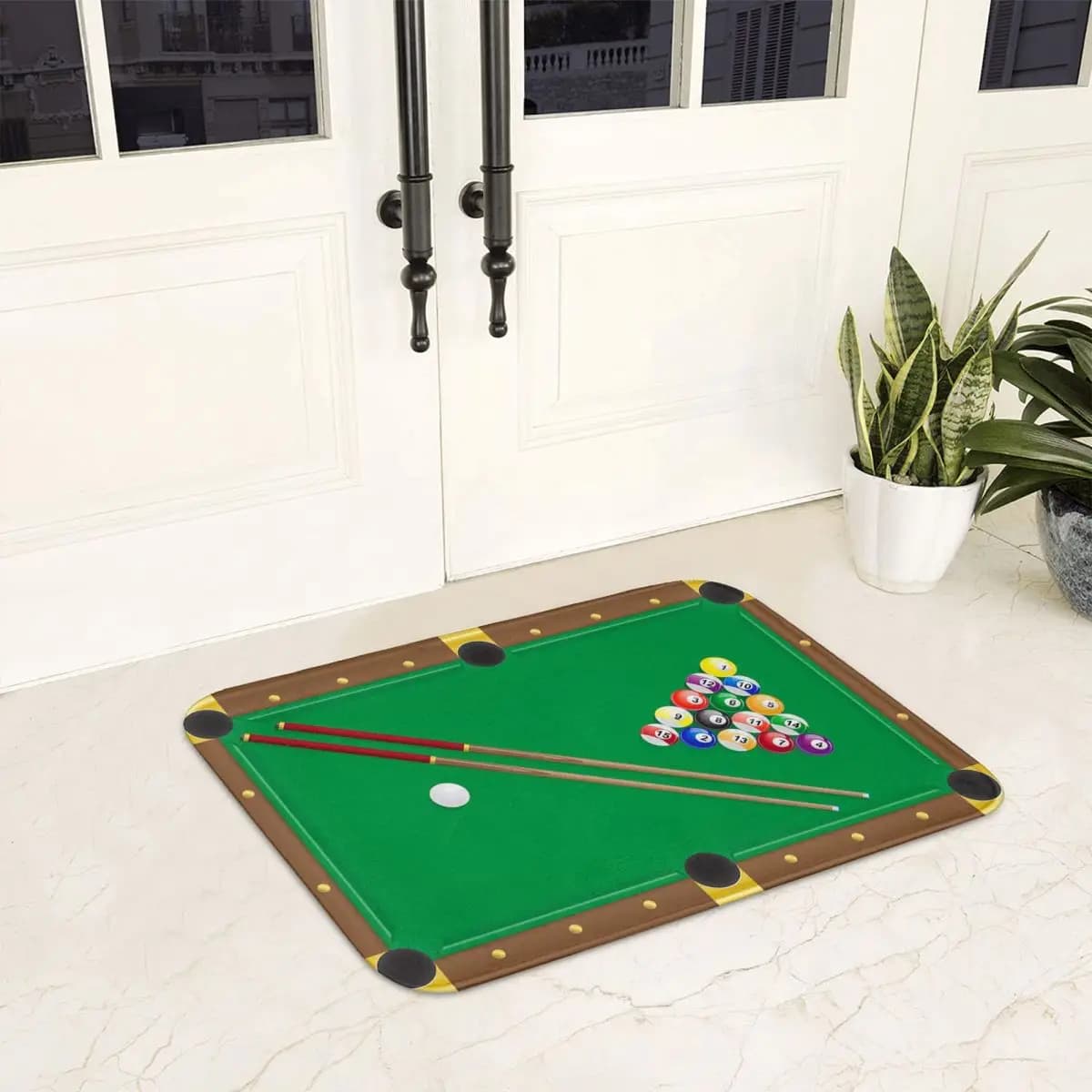 Colorato biliardo palla da biliardo zerbino sportivo tappeto antiusura tappeto cucina ingresso casa tappetino per bagno tappetini