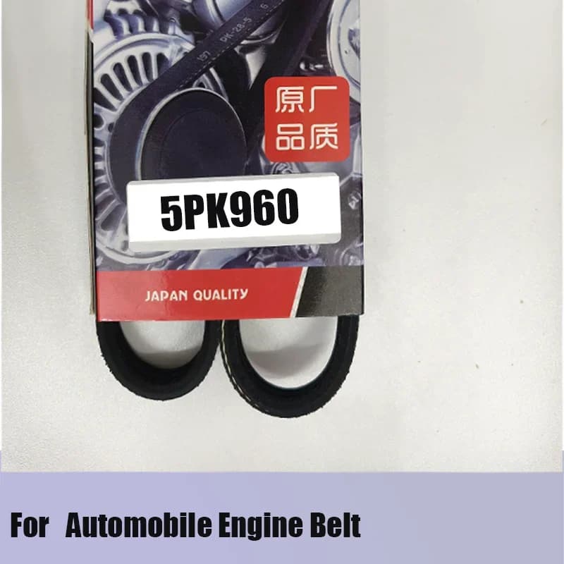 For Automobile Engine Belt Multi-V Belt Transmission Belt 5PK960