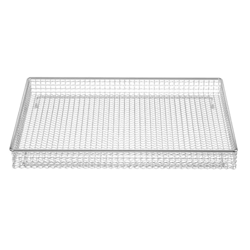 [B25B!】 For Cuisinart TOA-60 TOA-65 TOA-70 Air Fryer Basket Replacement 12.4" X 11" Stainless Steel Baking Tray Pan Accessories