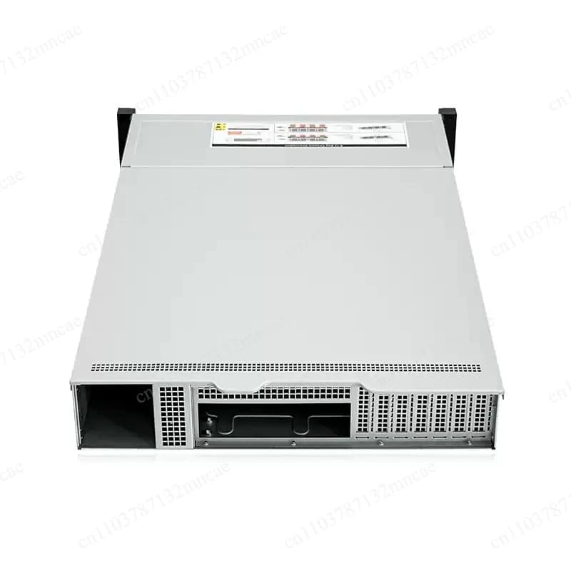 2U rack-mounted NAS server chassis - 8/12-bit optional, hot-swappable enterprise private cloud storage
