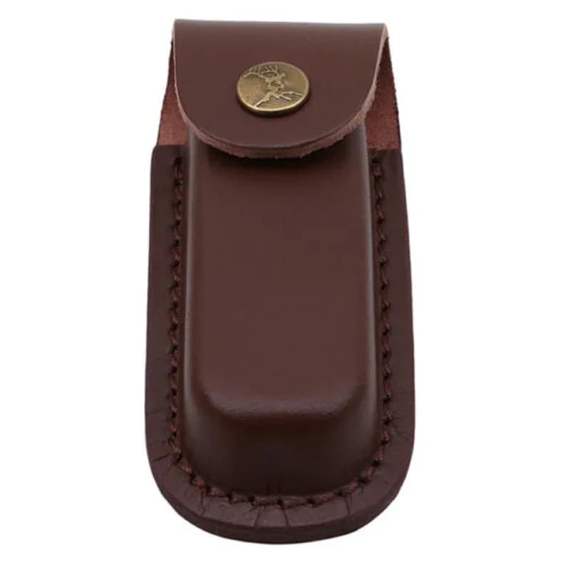 Fold Knife porta torcia guaina in pelle porta cintura ad anello tasca caccia Camp Case Multi Holster Pouch Bag