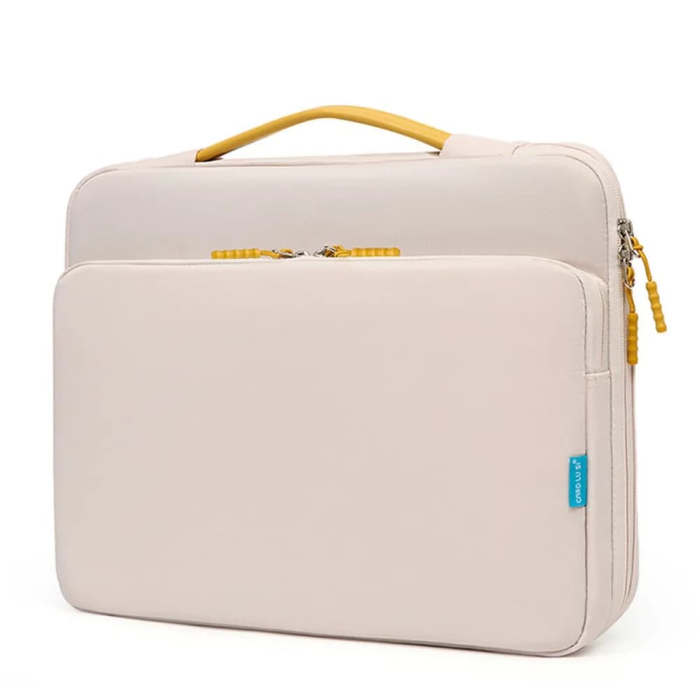 Borsa per Laptop Portatile con Manico, Impermeabile, Leggera, Multistrato, con Doppia Cerniera, Custodia per Notebook, Borsa da Donna